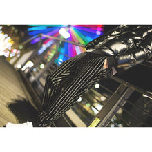 画像をギャラリービューアに読み込む, Glare Stripe Velor Pants