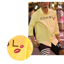 画像をギャラリービューアに読み込む, DOWBL/ ダブル/ Bacio Color Shirt【全3色】