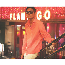 画像をギャラリービューアに読み込む, DOWBL/ ダブル/ Flamingo Gradation Kiss Logo Shirt  【全1色】