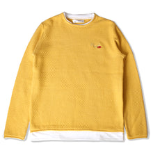 画像をギャラリービューアに読み込む, Attractive Kiss Logo Layered Knitsew