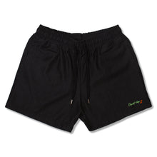 画像をギャラリービューアに読み込む, DOWBL/ ダブル/ Eccentric Kiss Logo Denim Shorts