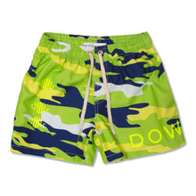 画像をギャラリービューアに読み込む, DOWBL/ ダブル/ Camo Rhombus Neon Logo Shorts