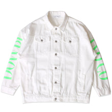 画像をギャラリービューアに読み込む, Individuality Logo Sleeve Denim JKT