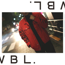 画像をギャラリービューアに読み込む, Individuality Logo Sleeve Denim JKT