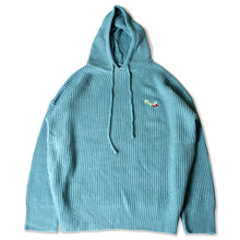 画像をギャラリービューアに読み込む, Bright Color Kiss Logo Knit Hoodie